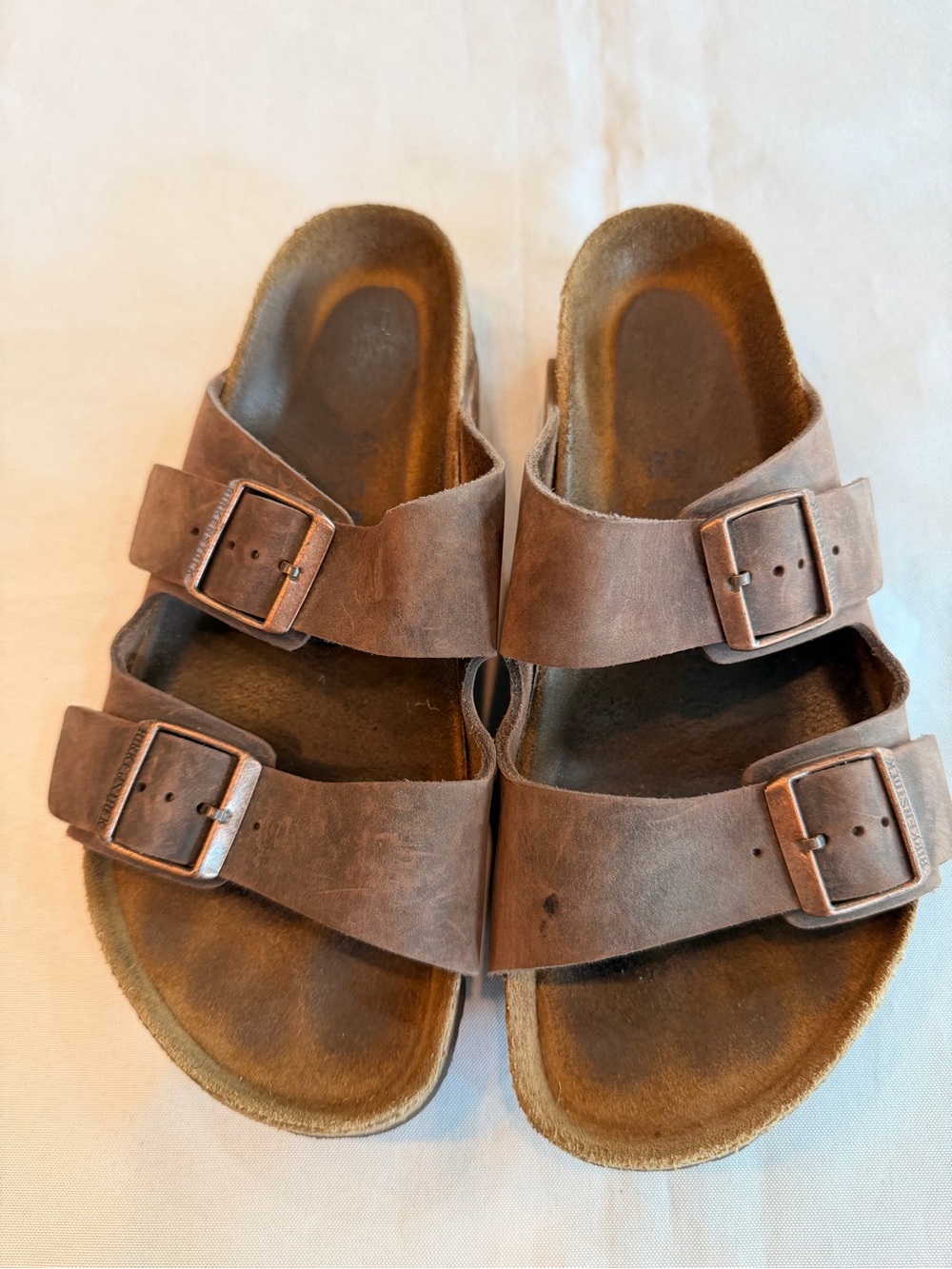 Birkenstock Brown Arizona Sandals with Adjustable Straps
